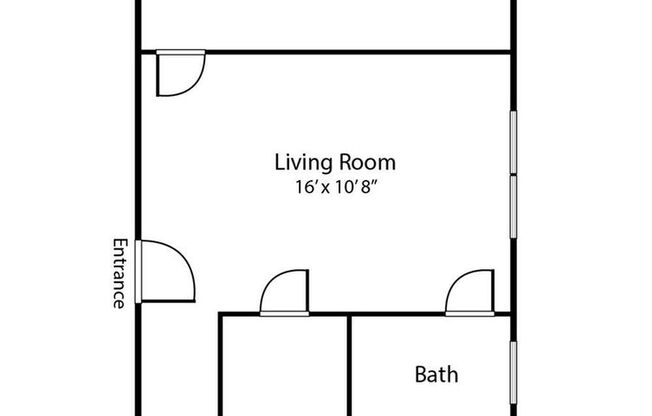 1 bed, 1 bath, 550 sqft, $1,215, Unit C6