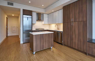 Kitchen with Stainless Steel Appliances