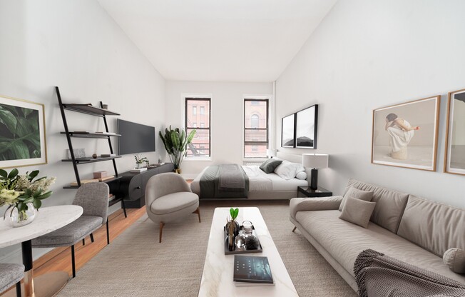 Studio, 1 bath, $3,000, Unit 2B