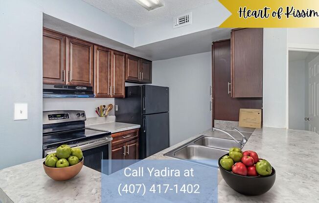 Beautiful 1st floor Condo with 1 bed and 1 bath in the heart of Kissimmee