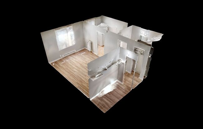 Studio, 1 bath, 264 sqft, $1,495, Unit #107