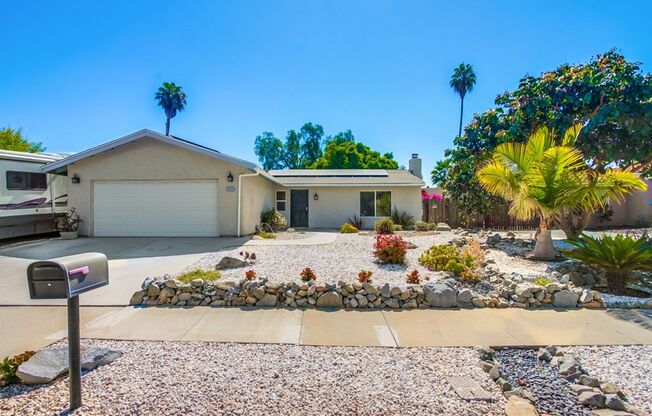 Beautiful 3 Bedroom + Den Home in the Foothills of Vista, Spacious Yard & Solar!