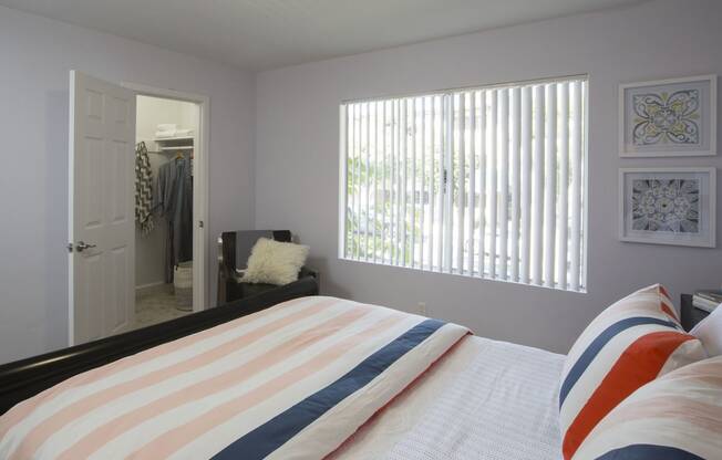 Marine View Apartments Model Bedroom