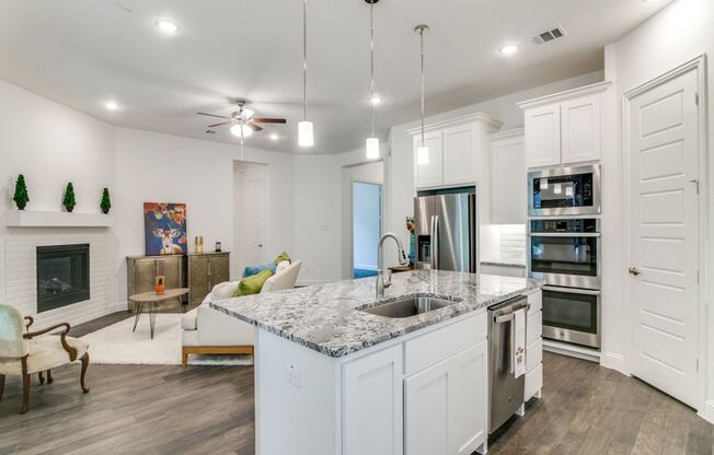 Lakeside living (New Development) on the shores of Lake Ray Hubbard in a 3 bedroom 2 bath house