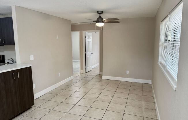 Fully Renovated and Modern 3/1 Available Now!