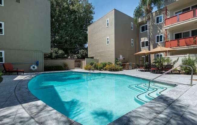 Sherman Oaks Apartments for Rent - Krystal Terrace Apartments Swimming Pool