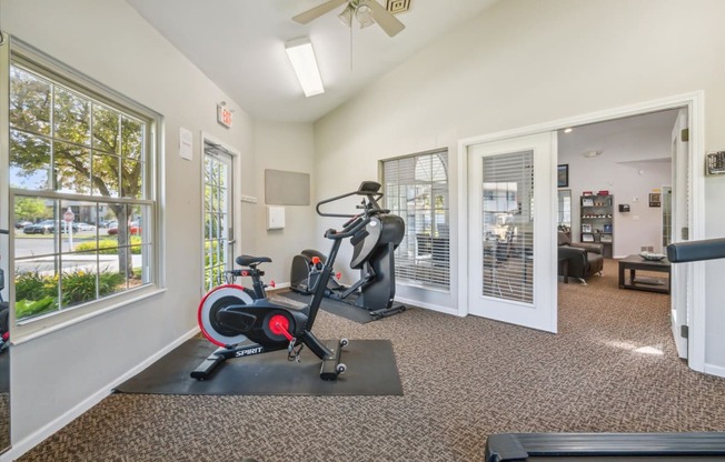 Fitness Center with Cardio Equipment