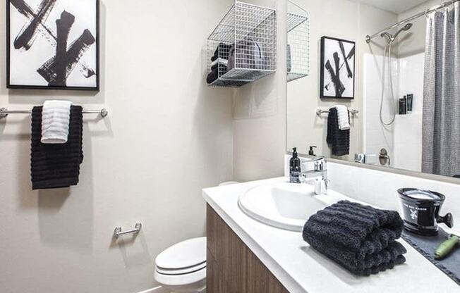 updated bathroom