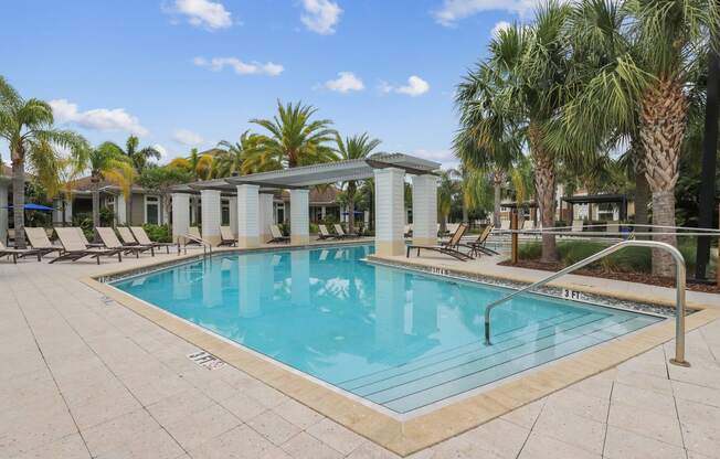 the swimming pool at the resort at longboat key club