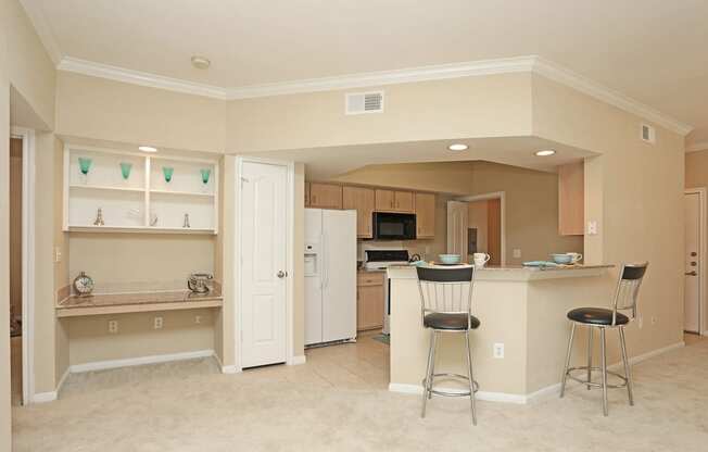 Kitchen View at Ashley House, Katy, TX