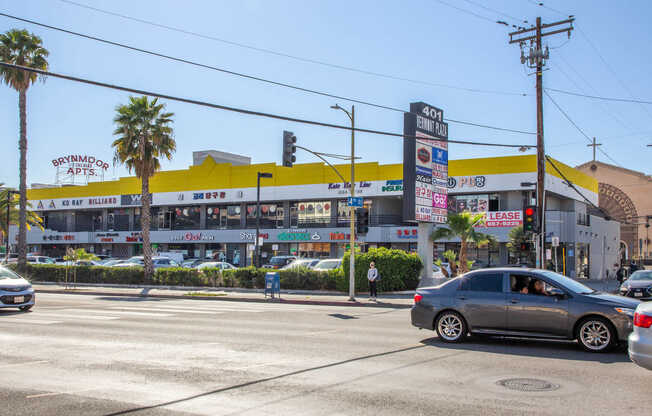 Surrounded by vibrant plazas, shopping and dining that defines Koreatown.