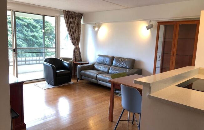 Furnished and Renovated 2 Bed 2 Bath 1 Parking at Marco Polo Apartments, Views and Amenities!!!