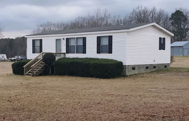 3 Bedroom 2 Bath Doublewide