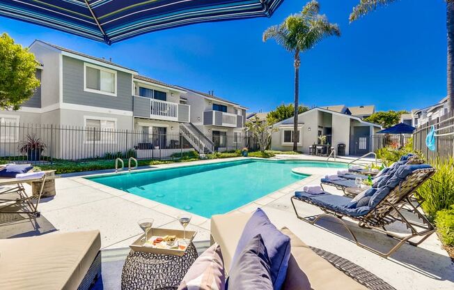 Newport Seacrest Apartments Lifestyle - Pool Deck & Pool