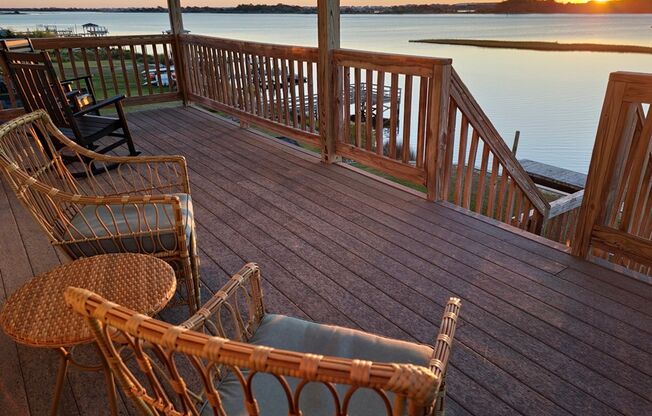 Waterfront Beach House with Private Dock