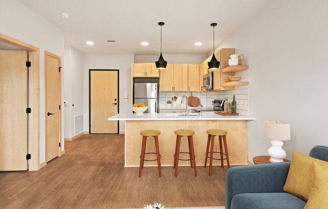 1 bed, 1 bath, 706 sqft, $1,615, Unit 207