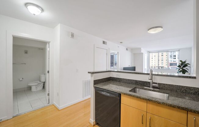 Spacious 1BR + Parking and Building Amenities at Capitol Hill Tower, Navy Yard DC