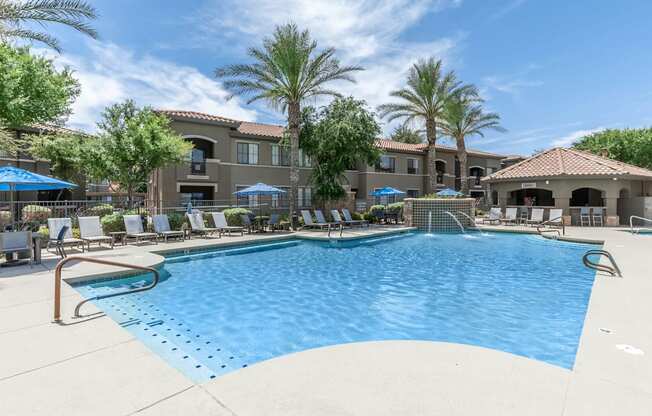 Pool view at The Paseo by Picerne, Goodyear, 85395