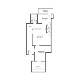 1 bed, 1 bath, 655 sqft, $1,497