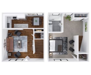 1 bed, 1 bath, 706 sqft, $1,045