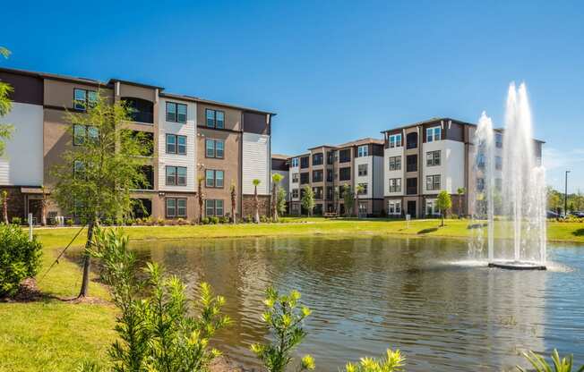 Pond at The Oasis at Crosstown, Florida