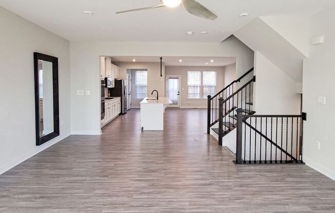 Short Term Lease-Gorgeous 3-Level Townhome in Brandywine! Upgraded and Modern Features Throughout, 4-Bedroom. 3.5 Bath, 2-Car Garage, Deck and More!