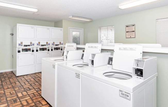 laundry center at apartments