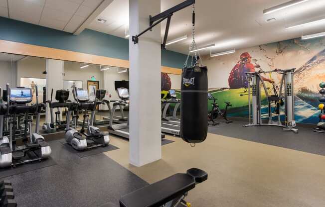 Voda Apartment Gym with equipment