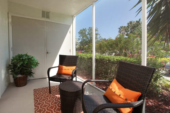 Thumbnail 16 of 20 - Our patios make for a great entertaining and relaxation spot at Coral Club, Bradenton, FL, 34210