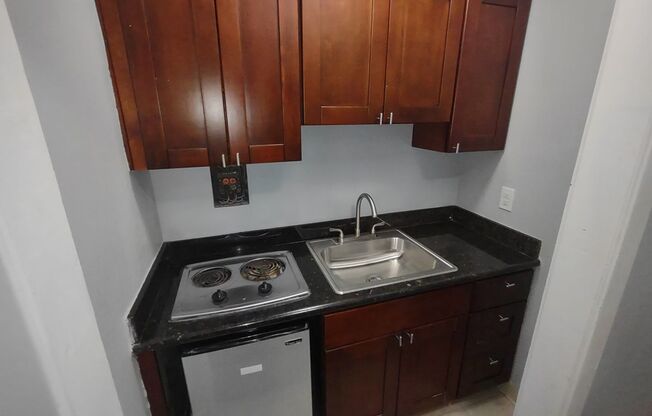 Studio, 1 bath, 230 sqft, $850, Unit 021