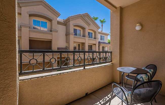 Balcony And Patio at Palazzo Townhomes, Arizona  