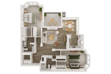 2 beds, 2 baths, 1,213 sqft, $1,860