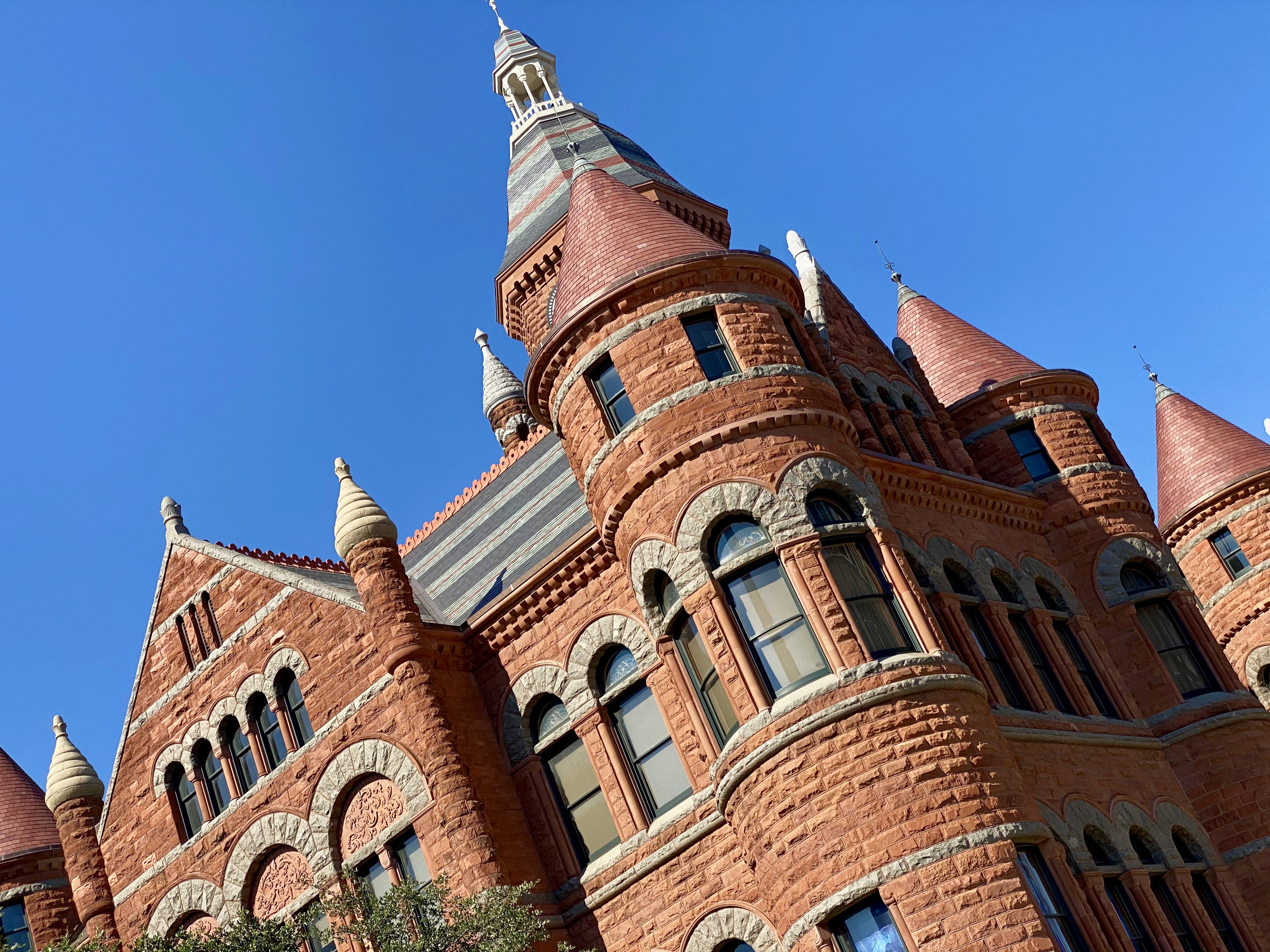 Old Red Courthouse Museum in Downtown Dallas, TX