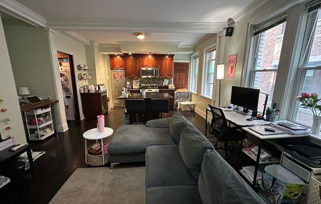 Spacious 1 Bed - In-Unit Laundry - Close to T - Updated Kitchen