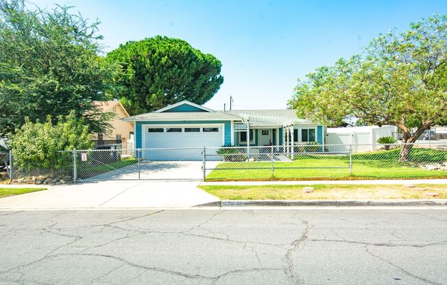 8644 Frankfort Street- Fontana CA 92336 3BR 2BTH 2 Car Garage For Rent