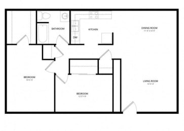2 beds, 1 bath, 950 sqft, $1,685