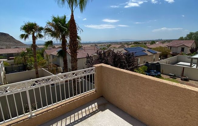 AMERICANA Property Mgmt - 2 story 3b-2 1/2b house plus Den & Loft w/ Strip views in Summerlin