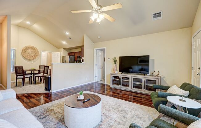 Turnkey Living in Owasso, Stylish Furnished 3-Bed Home with Pond & 2-Car Garage!