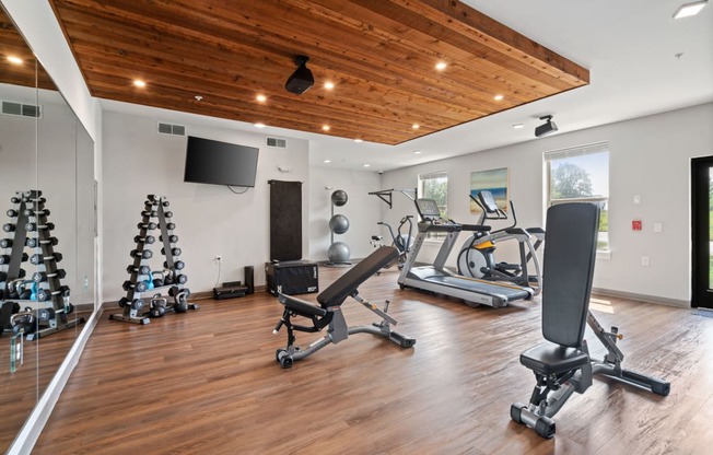 Fully-Equipped Fitness Center