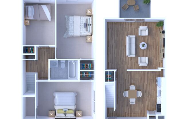 3 beds, 1 bath, 1,075 sqft, $1,760