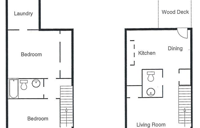 2 beds, 1.5 baths, 950 sqft, $1,399, Unit M2