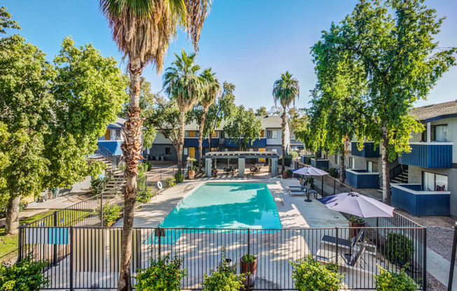 our apartments offer a swimming pool