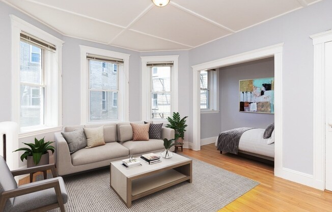 1 bed, 1 bath, 366 sqft, $2,250, Unit 33.