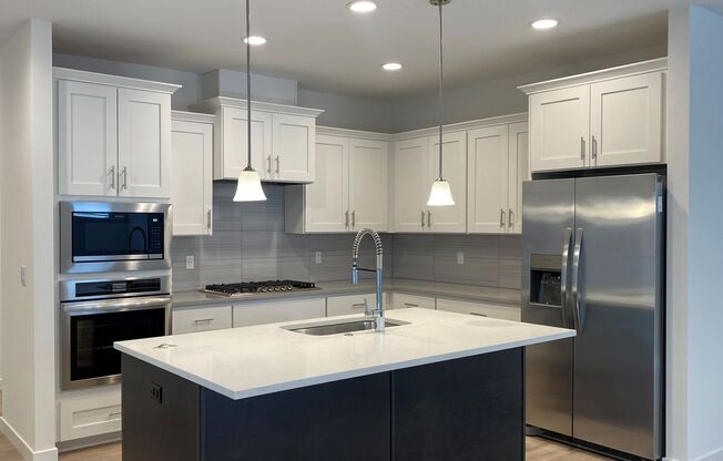 NEWER CONSTRUCTION! Beautiful Brand Home Backs to Greenspace! Gourmet Kitchen, Open Landing, Fenced Yard!