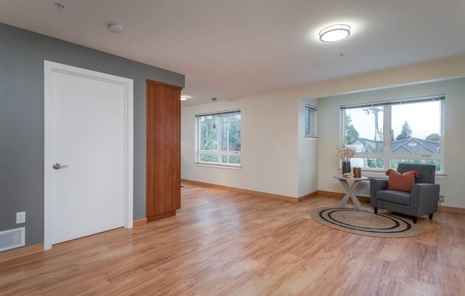 The Morgan | Spacious Living Room