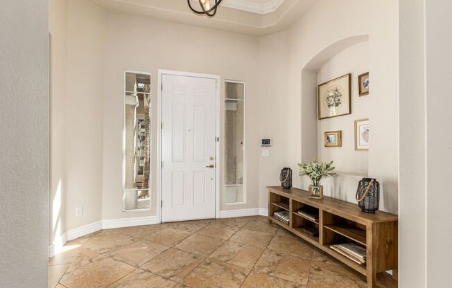 *FREE RENT THRU 1-1-26 FOR QUALIFIED APPLICANTS W/ IMMEDIATE MOVE IN*Highly upgraded single story home in gated community!