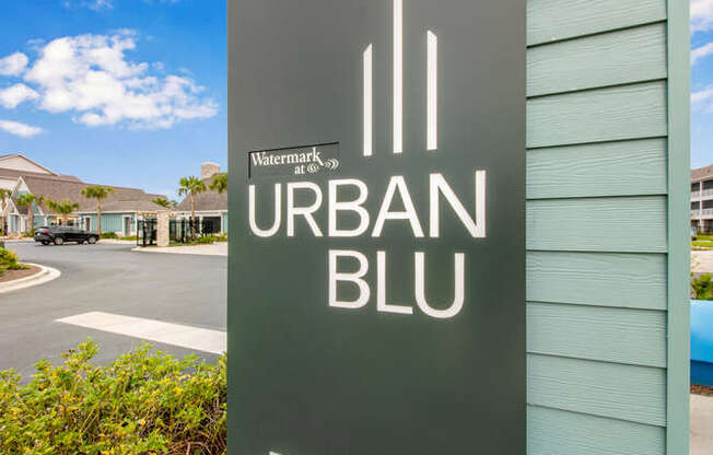 Property Signage at Watermark at Urban Blu, Panama City Beach, 32407