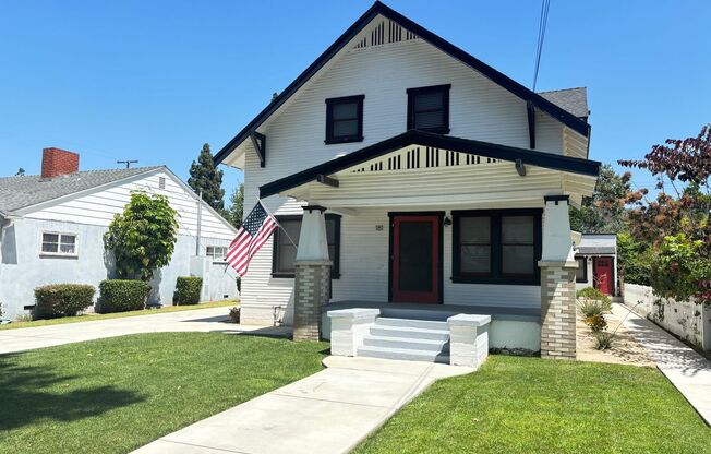 Historic renovated 3 bedroom Craftsman In Olde Town Orange - Available Aug 15