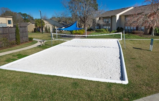 Sand volleyball court at Creekfront at Deerwood, Jacksonville, FL