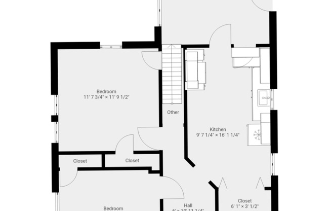 3 beds, 1 bath, 1,011 sqft, $2,100, Unit 28 Lester St - #2